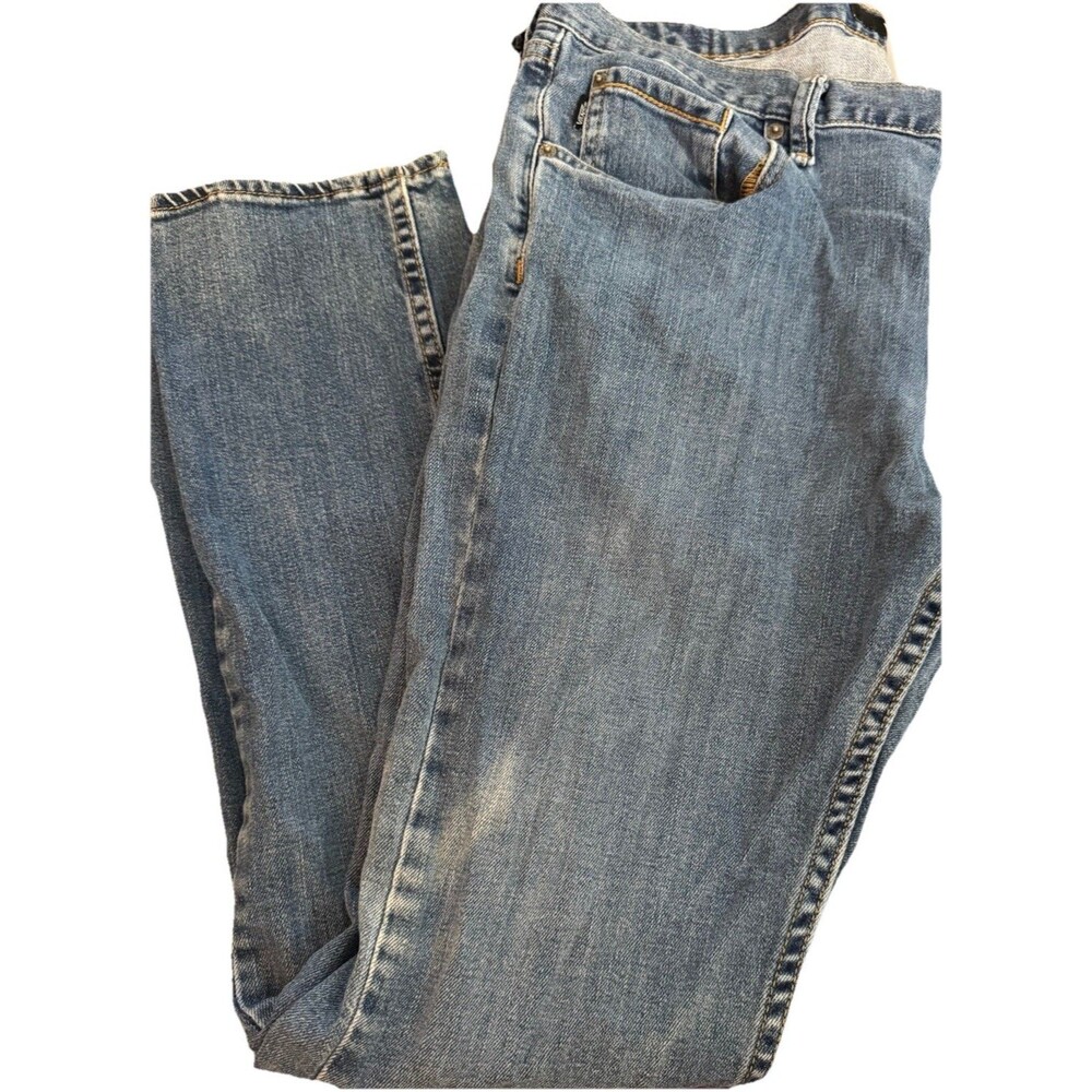 Vans Denim Men’s Jeans SZ 36x30 Straight Skinny Fit Skater  Untreated Stain